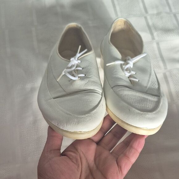 Mario De Gerard White Leather Men's Oxfords - Picture 8 of 16